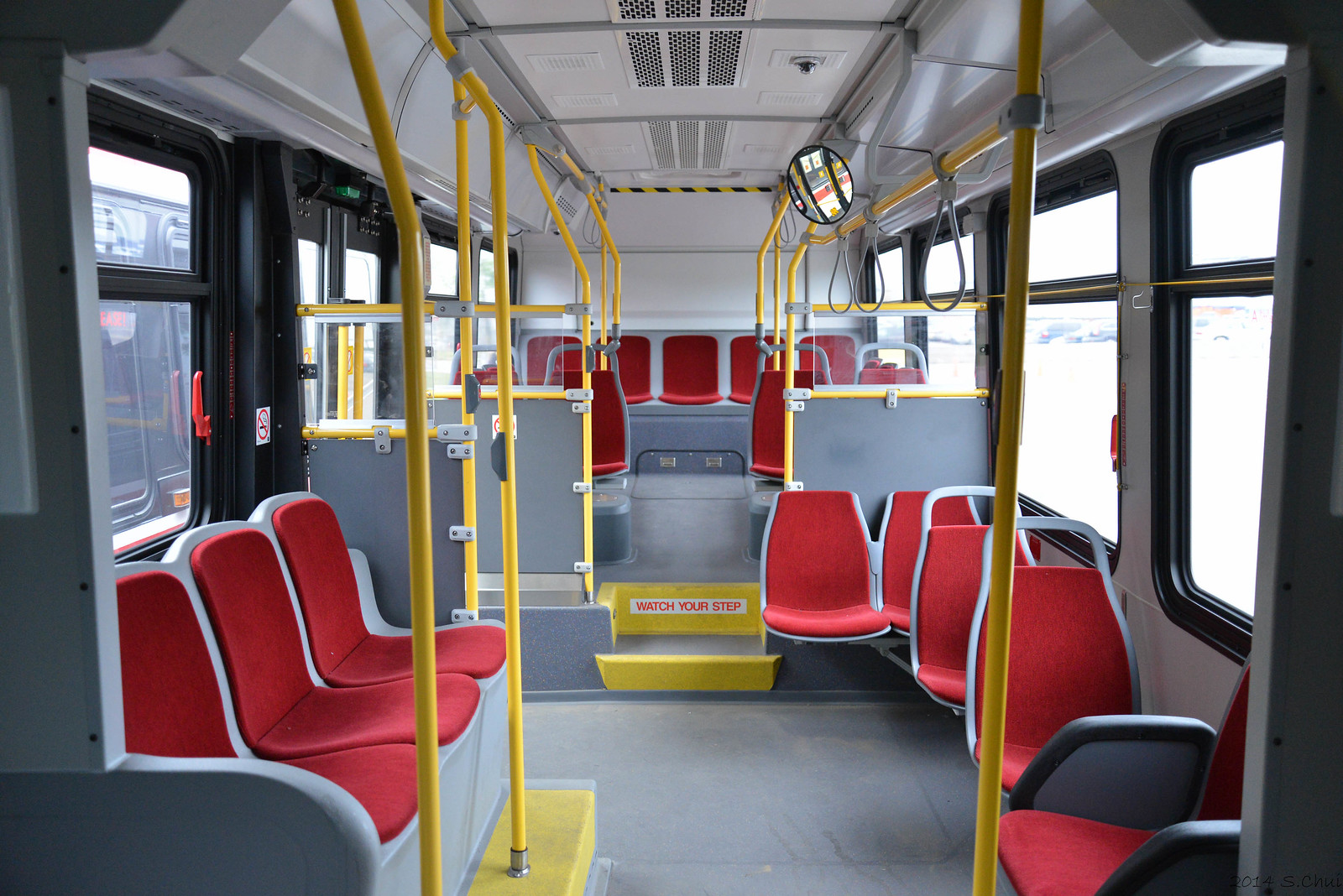 Nova Bus LFS Arctic Interior Back