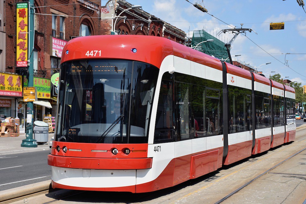 TTC Streetcar 4471 Out for Repairs