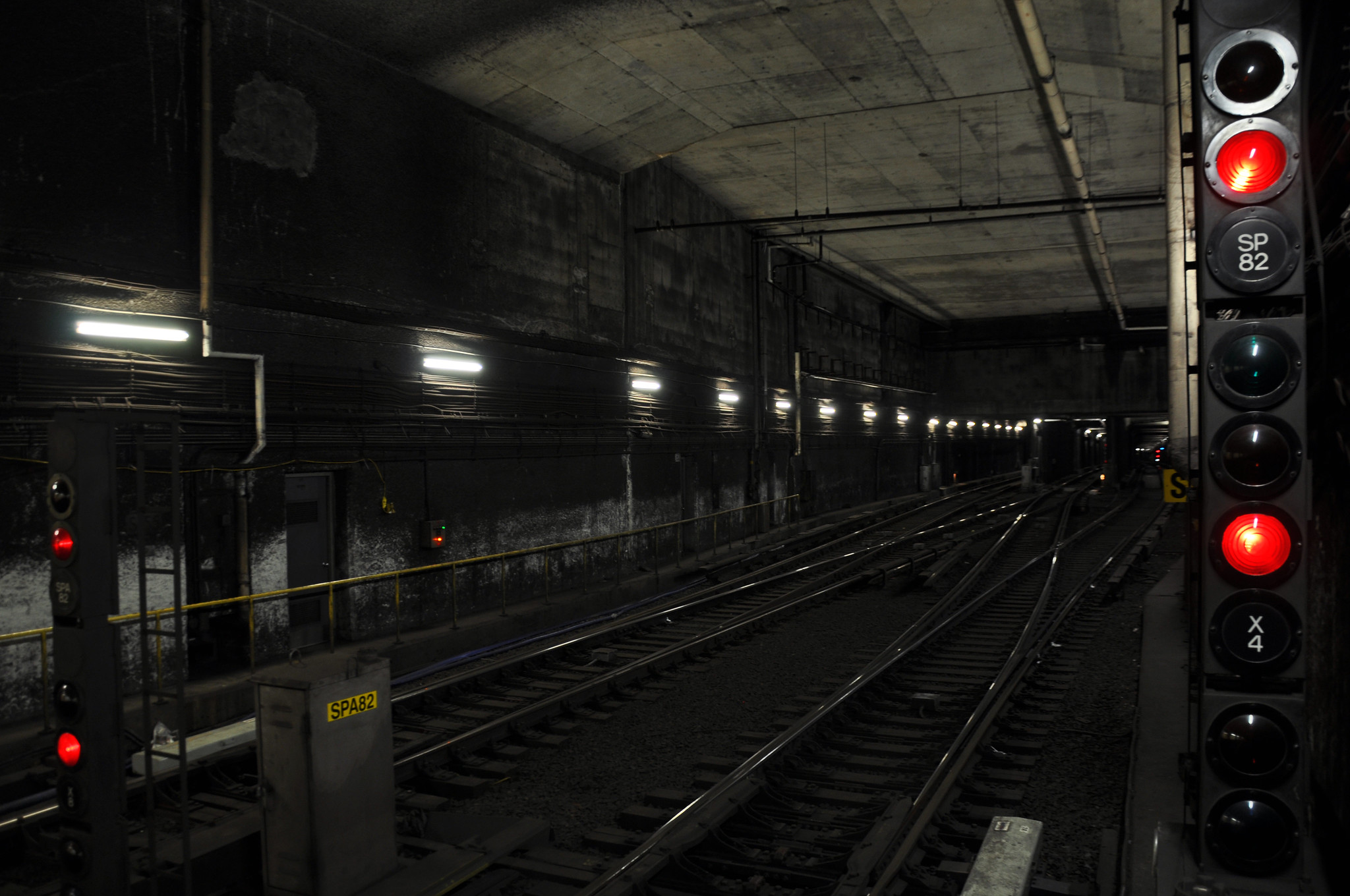 Interlocking Signal at St. Clair West station