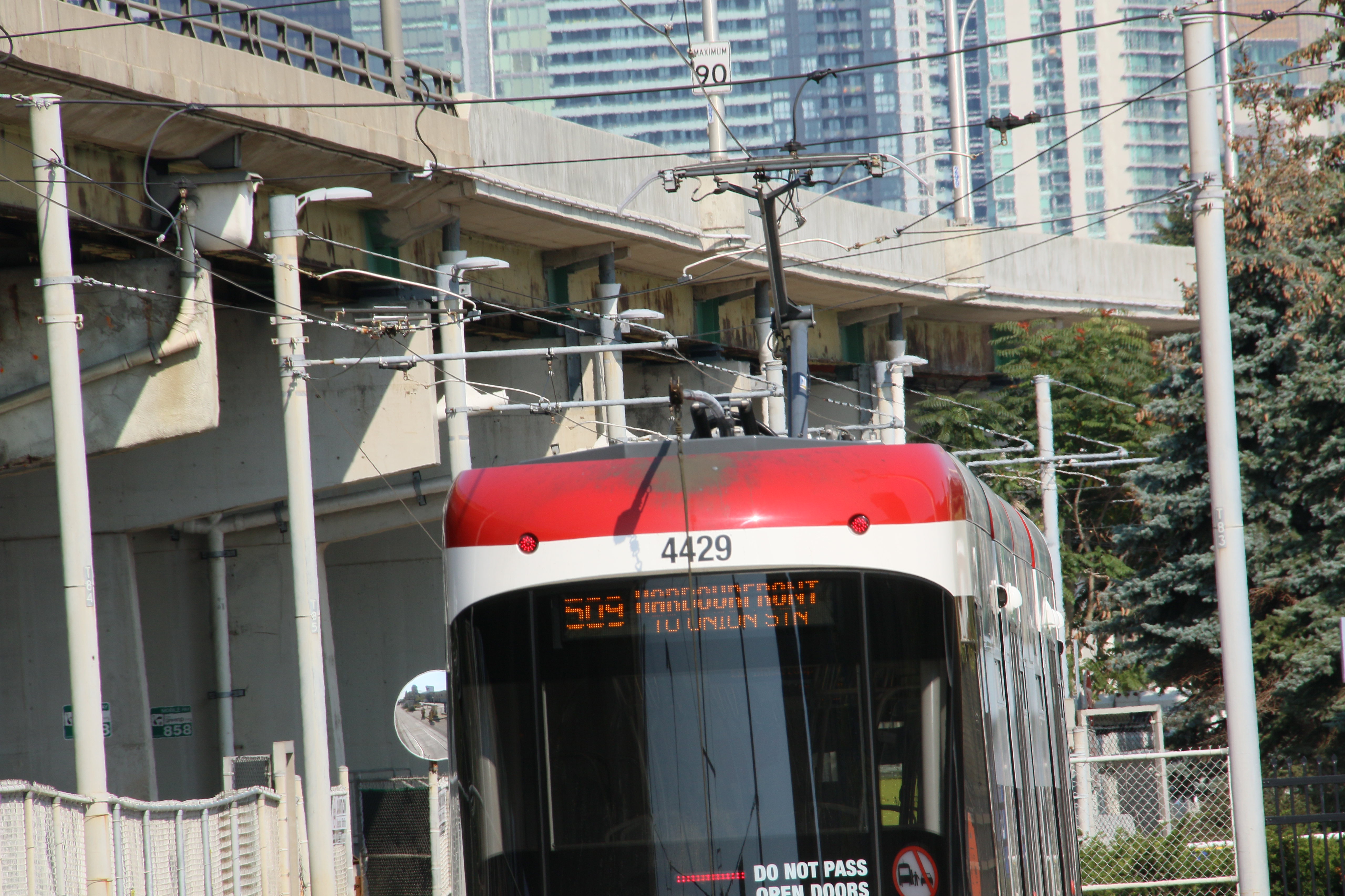 Flexity Outlook with Both Trolley Pole and Pantograph