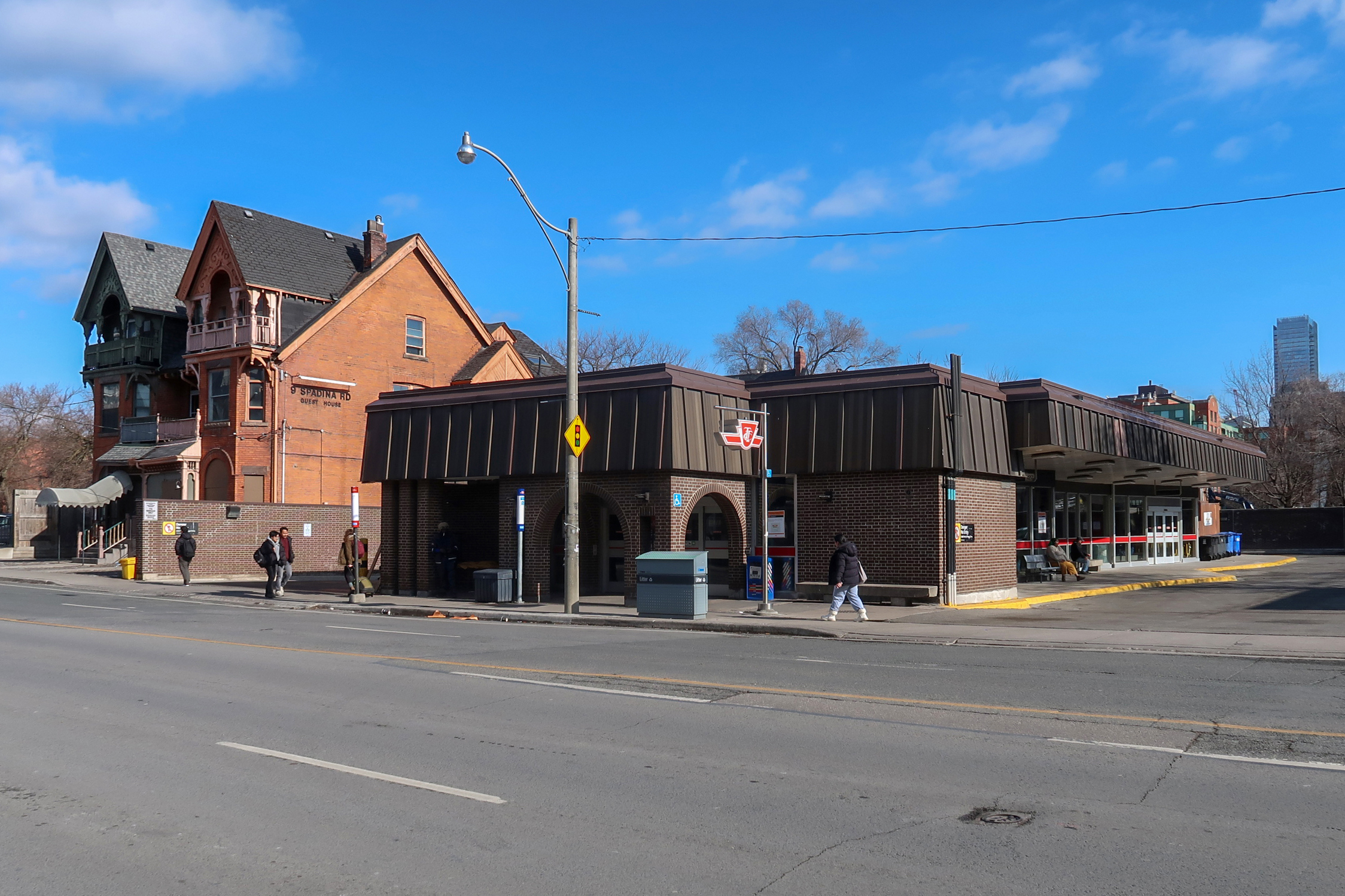 Spadina Station Entrance