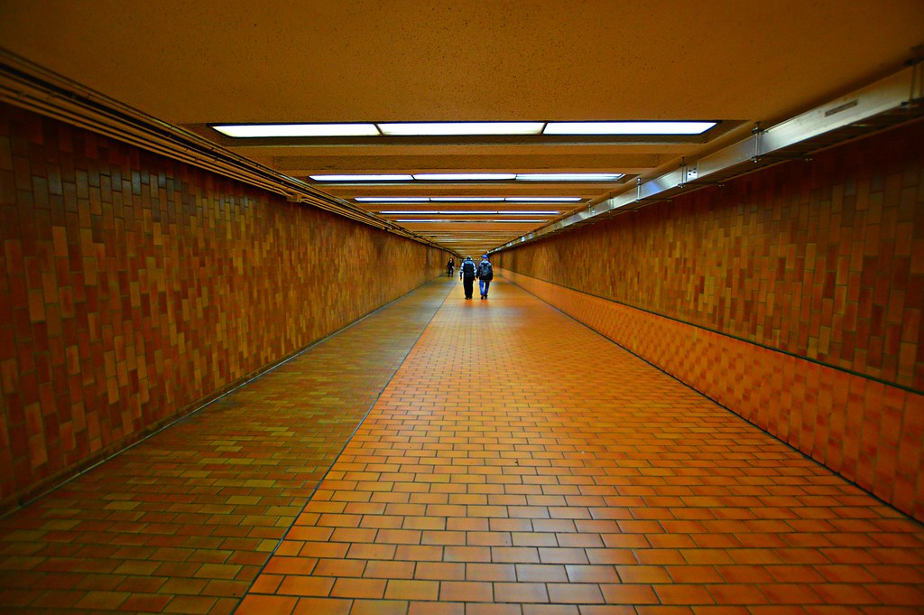 Spadina Station Hallway